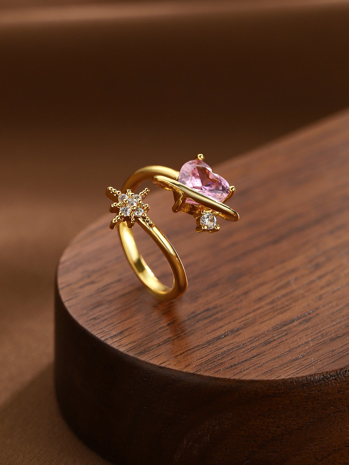 Heart in Transit Ring