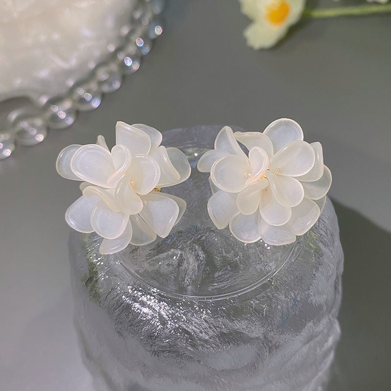 Iridescent Bloom Earrings