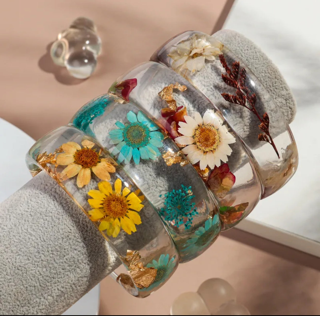 Wildflower Spark Bracelet Stack