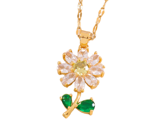 Daisy Drip Necklace