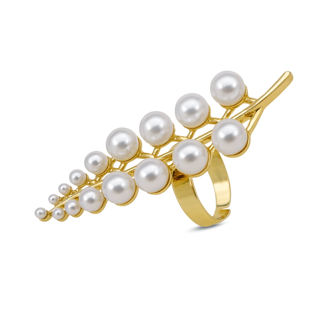 09 - Dewdrop Pearl Ring